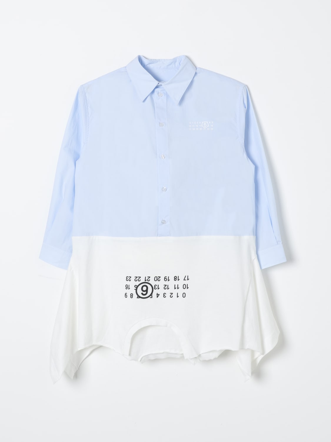 MM6 MAISON MARGIELA 드레스: 드레스 남아 Mm6 Maison Margiela, 노드 블루 - Img 1