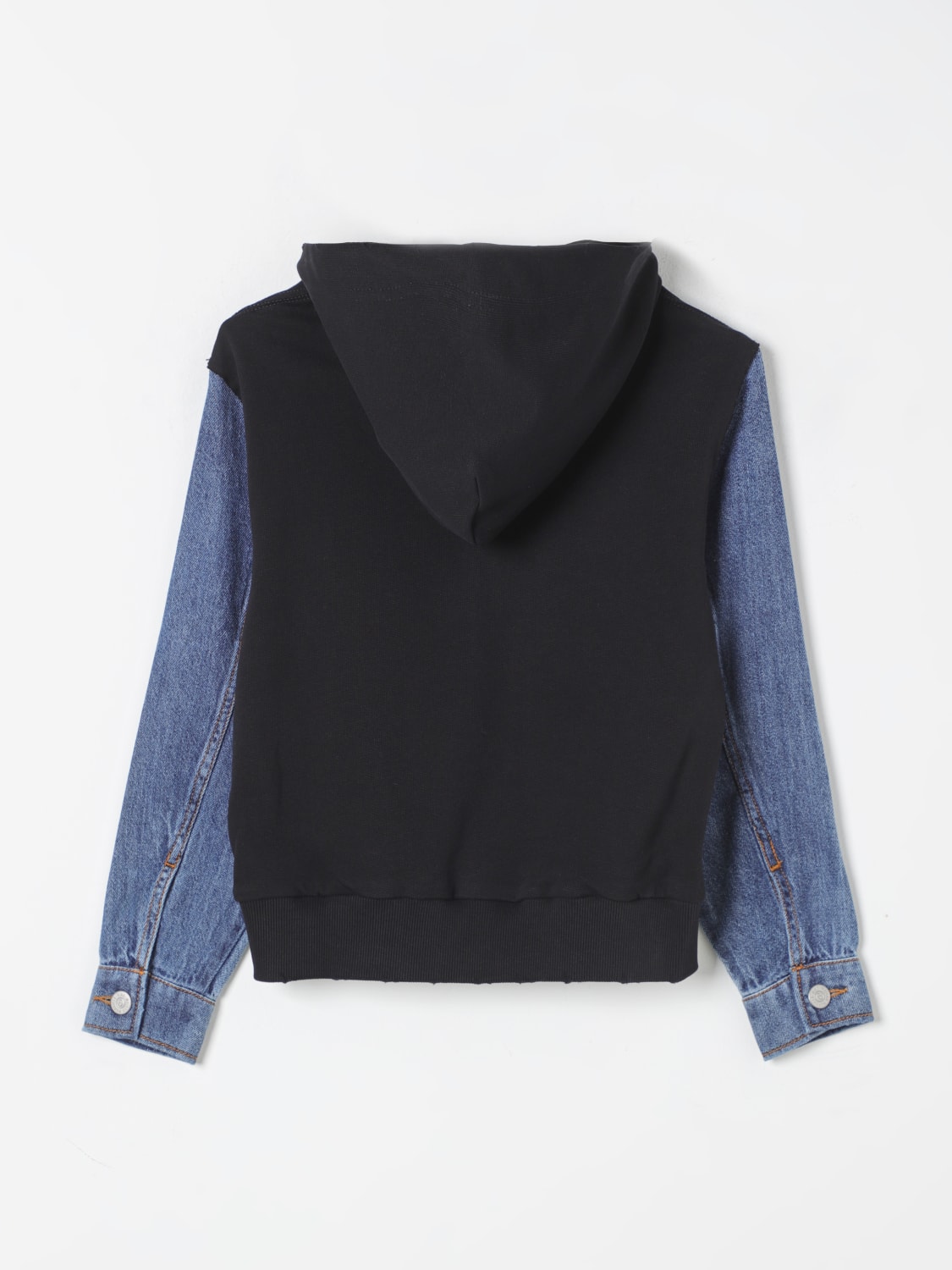 MM6 MAISON MARGIELA 스웨터: 스웨터 남아 Mm6 Maison Margiela, 블랙 - Img 2