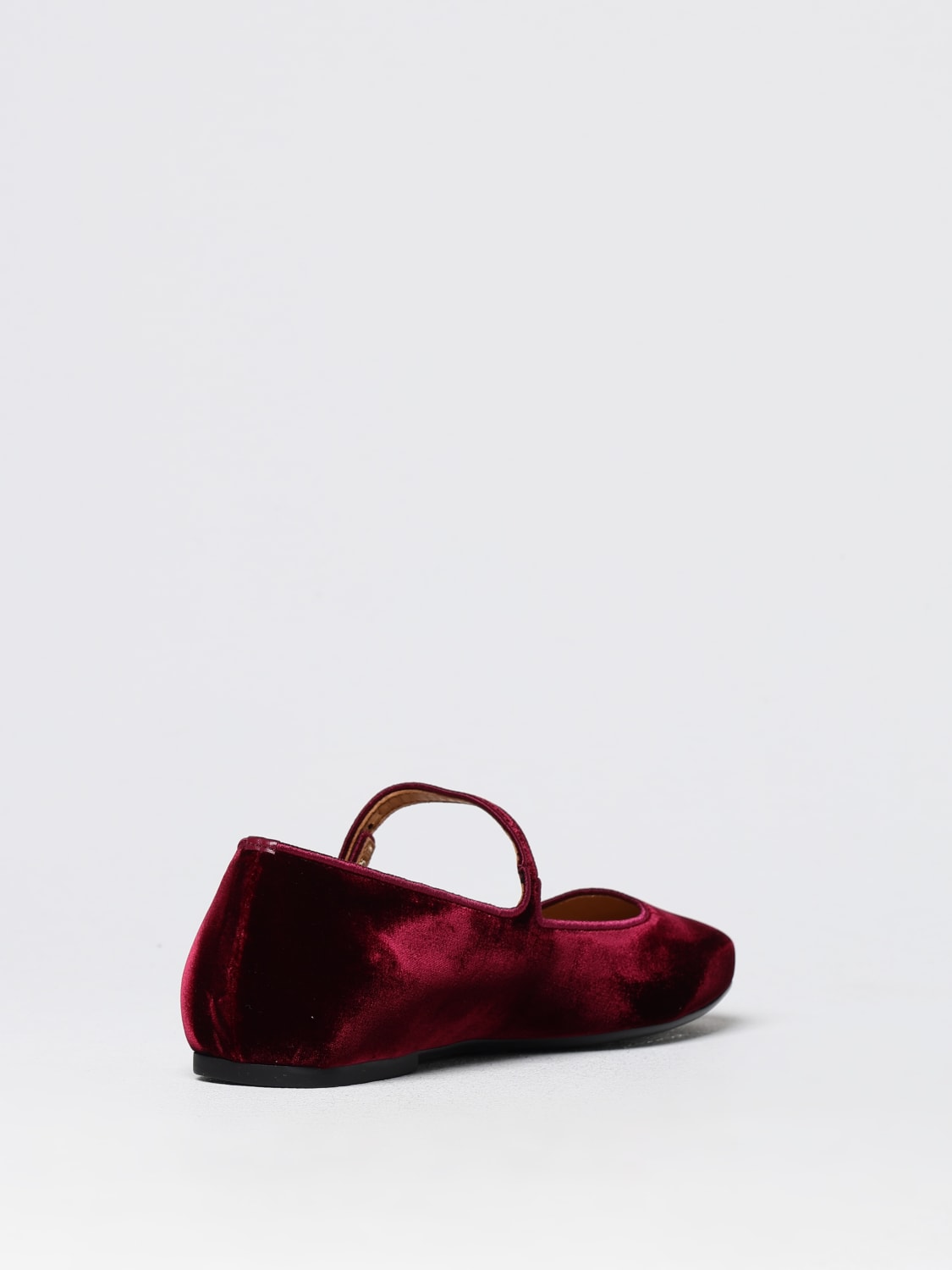 TOD'S BALLET FLATS: Shoes woman Tod's, Burgundy - Img 3