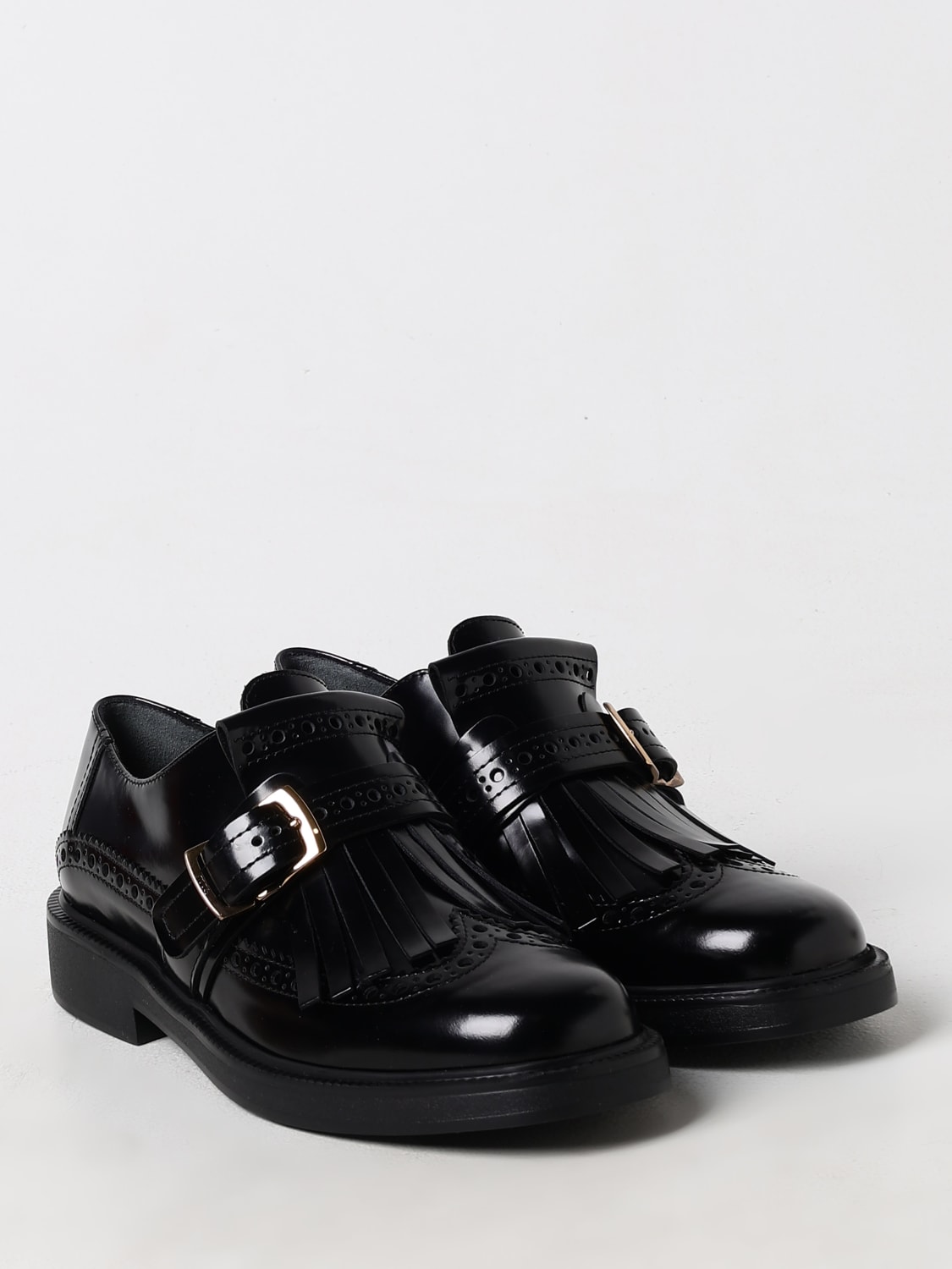 TOD'S ZAPATOS DE CORDONES: Zapatos mujer Tod's, Negro - Img 2