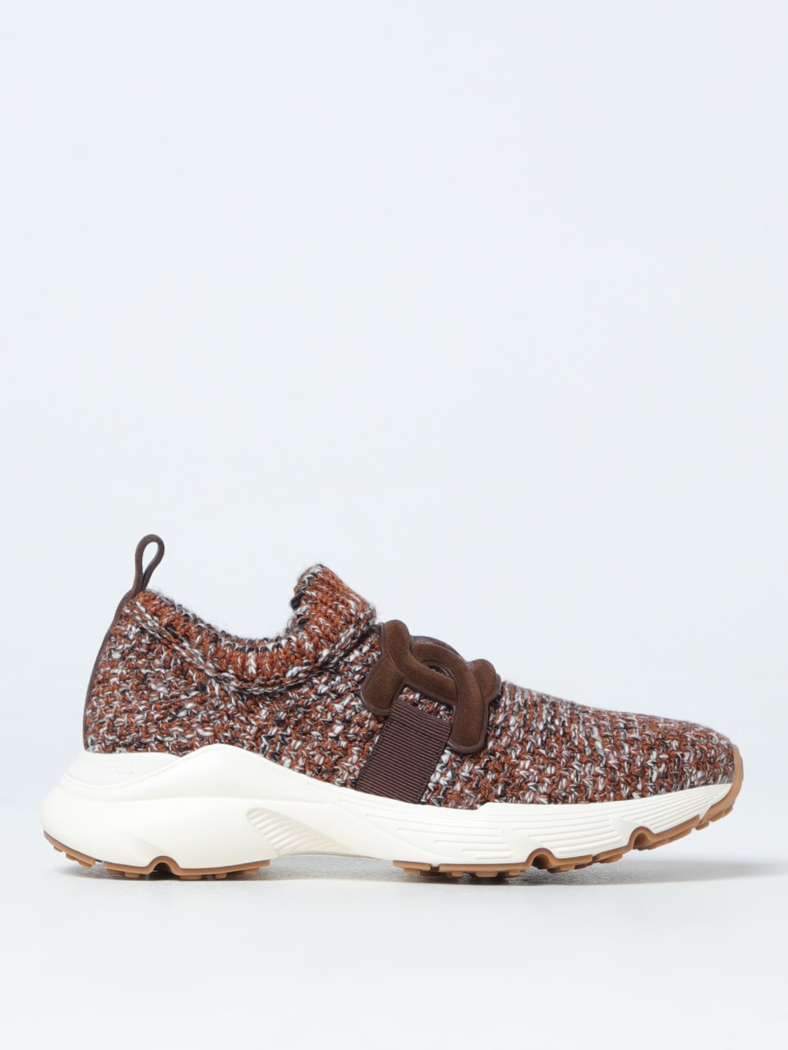 TOD'S SNEAKERS: Sneakers woman Tod's, Brown - Img 1