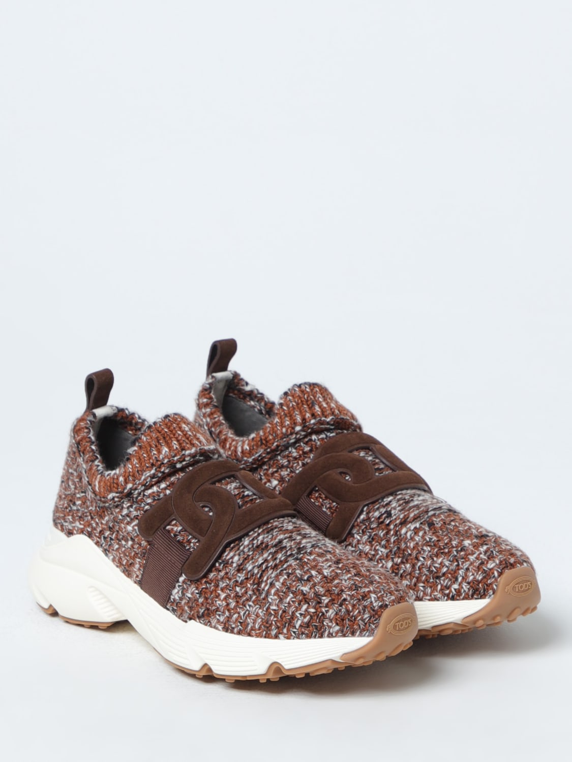 TOD'S SNEAKERS: Sneakers woman Tod's, Brown - Img 2
