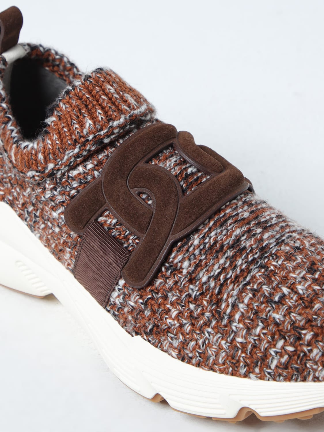 TOD'S SNEAKERS: Sneakers woman Tod's, Brown - Img 4