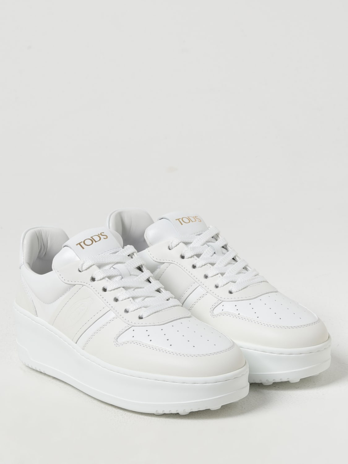 TOD'S BASKETS: Baskets femme Tod's, Blanc - Img 2