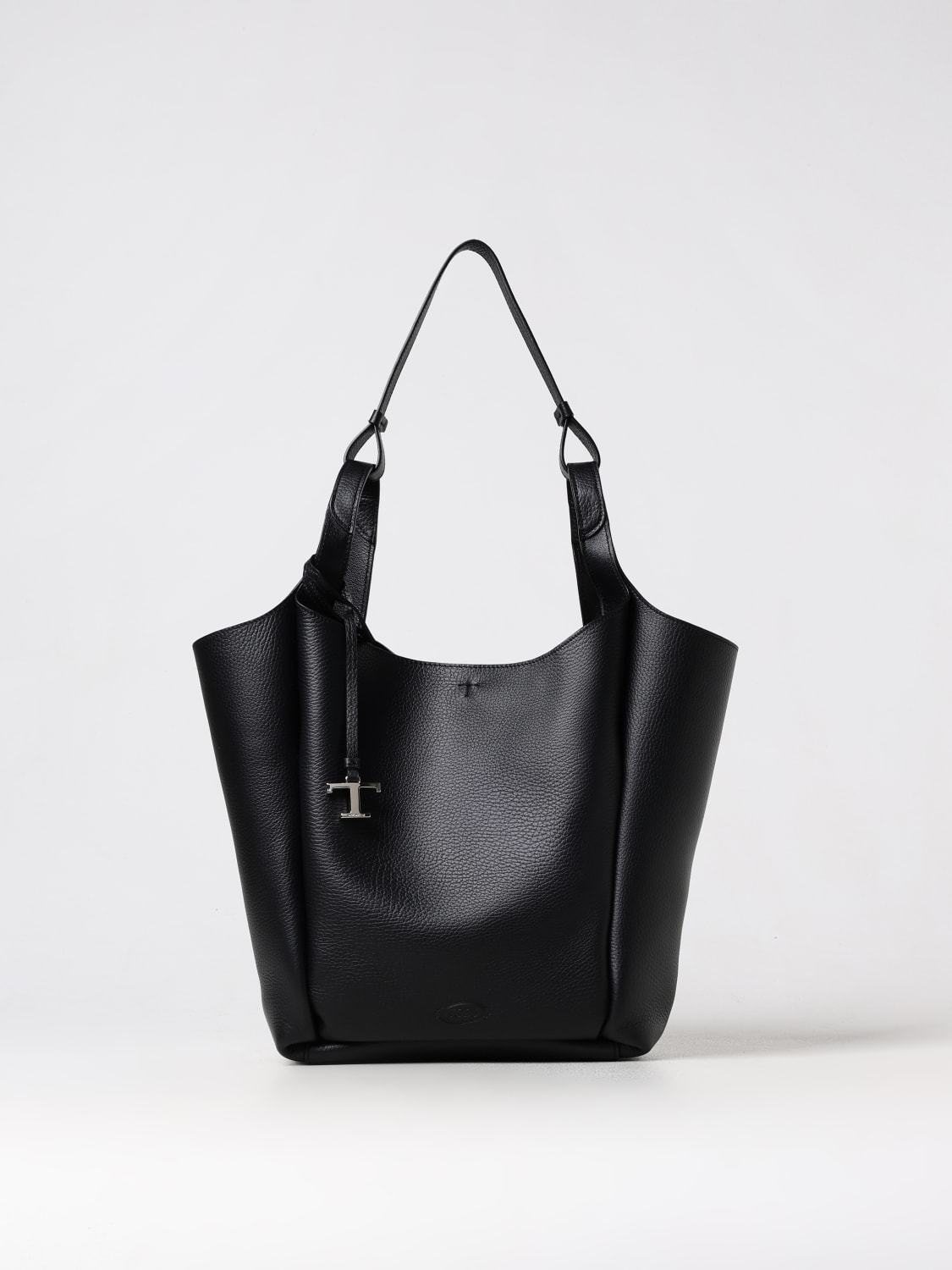 TOD'S BORSA A SPALLA: Borsa Tod's in pelle a grana , Nero - Img 1