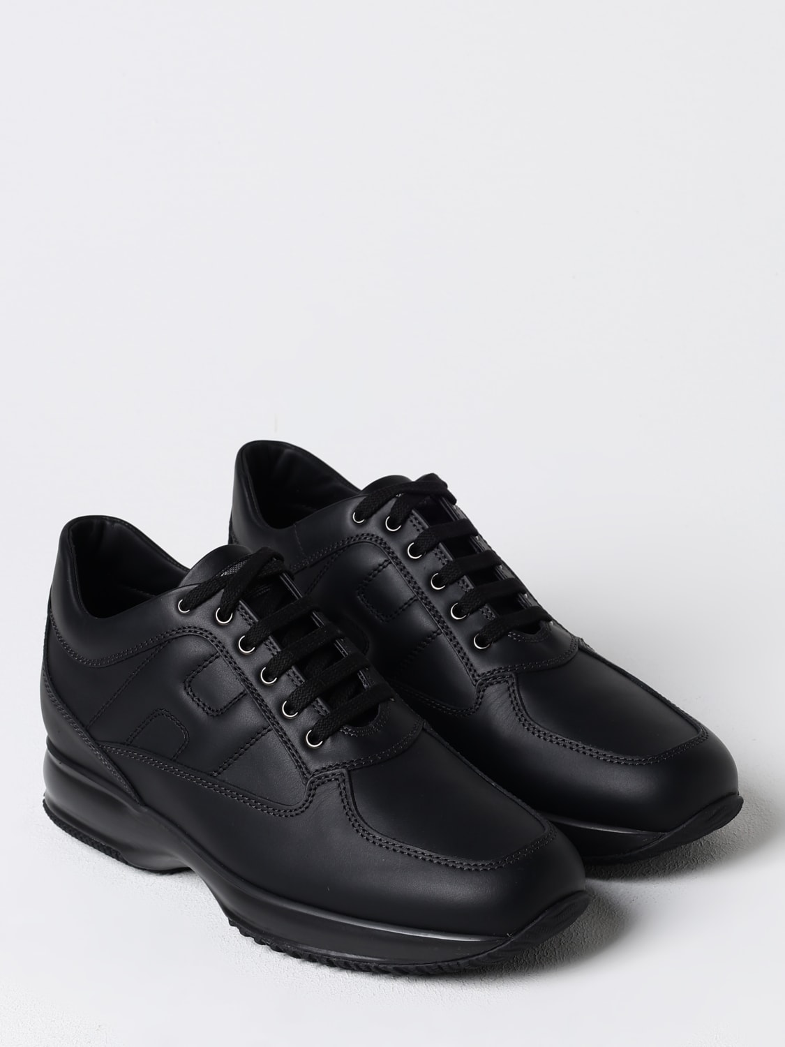 HOGAN SNEAKERS: Shoes men Hogan, Black - Img 2