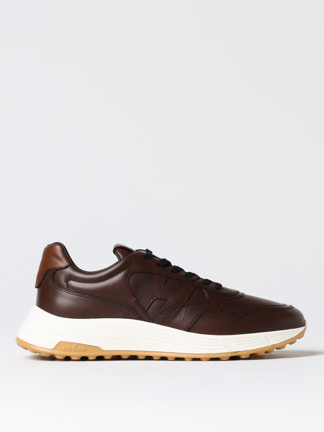 HOGAN SNEAKERS: Sneakers men Hogan, Brown - Img 1