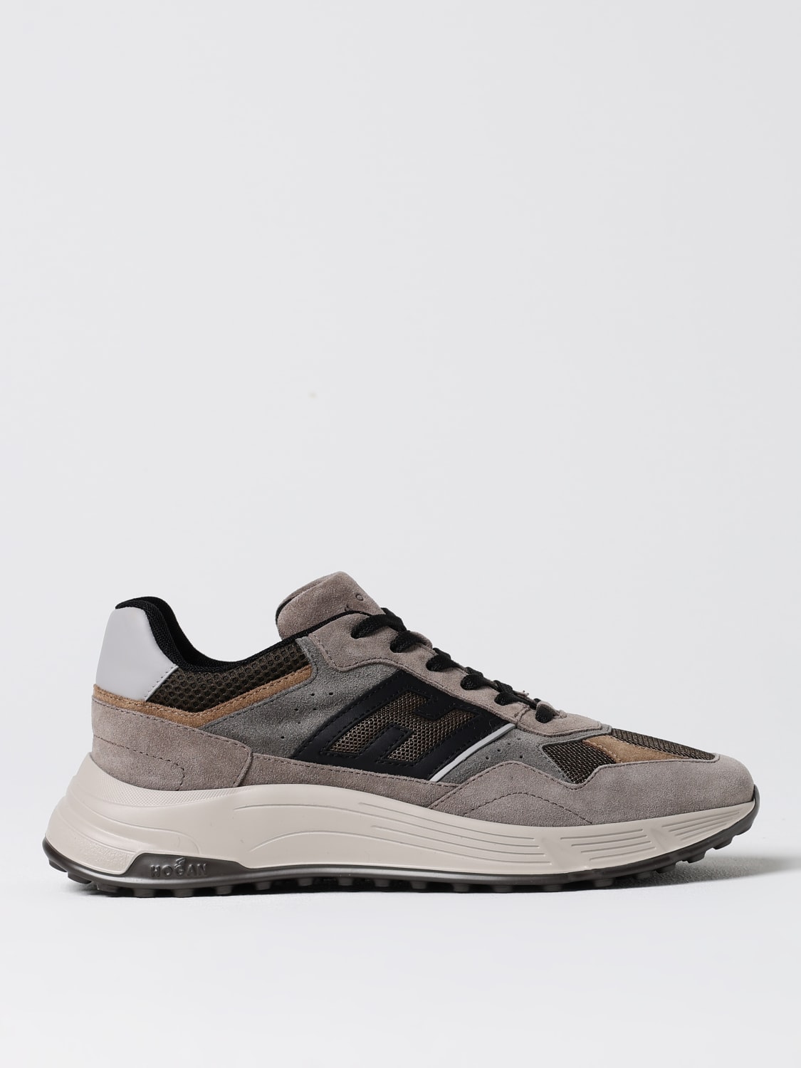 Giglio Sneakers Hogan in camoscio e mesh