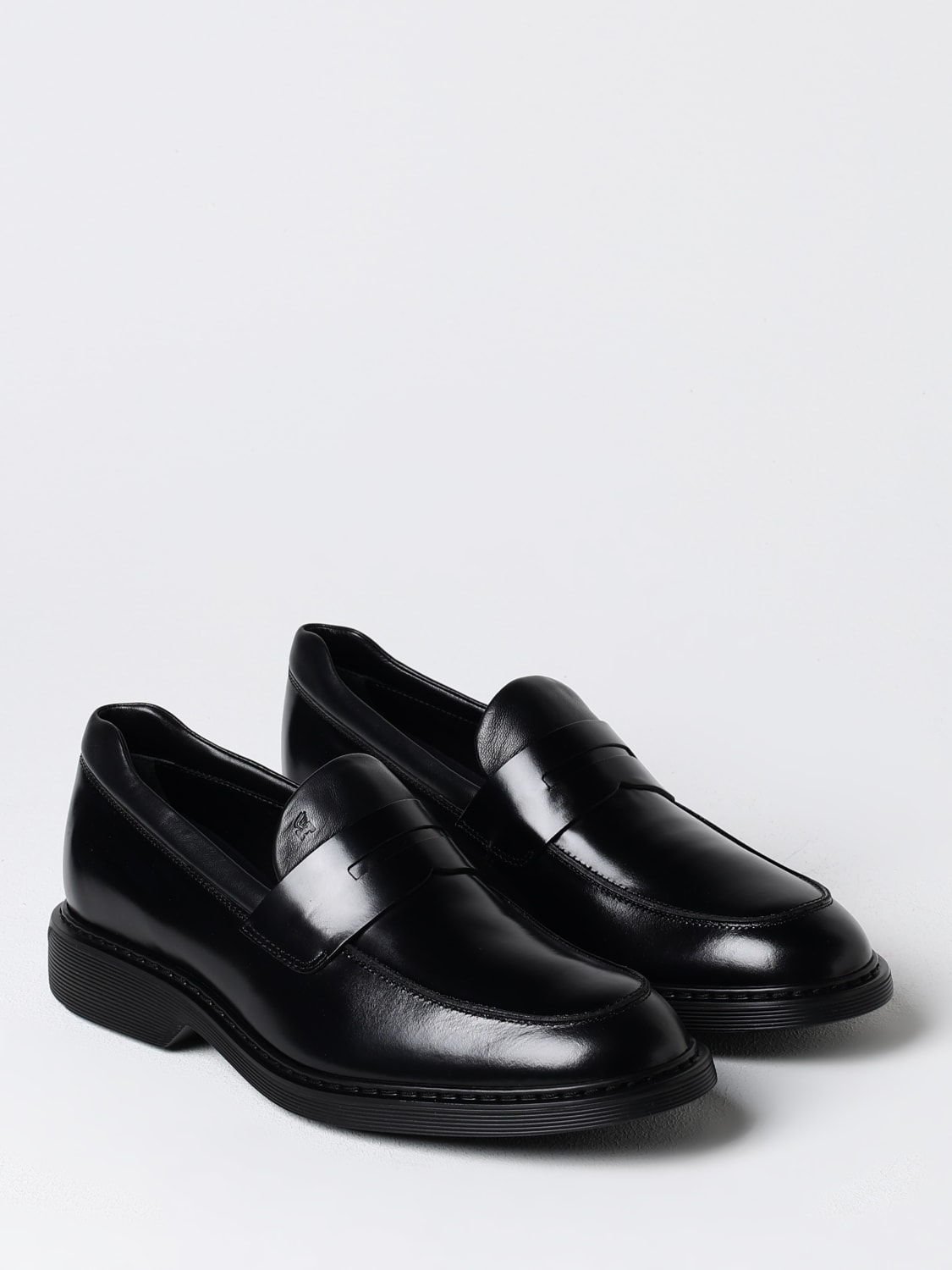 HOGAN LOAFERS: Shoes men Hogan, Black - Img 2