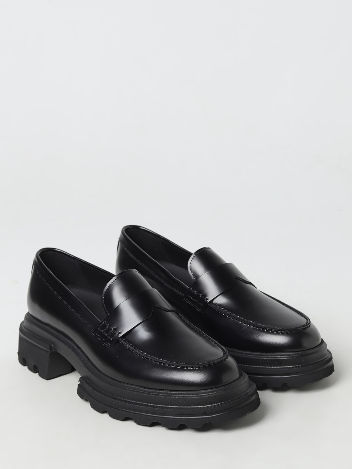 HOGAN LOAFERS: Shoes woman Hogan, Black - Img 2