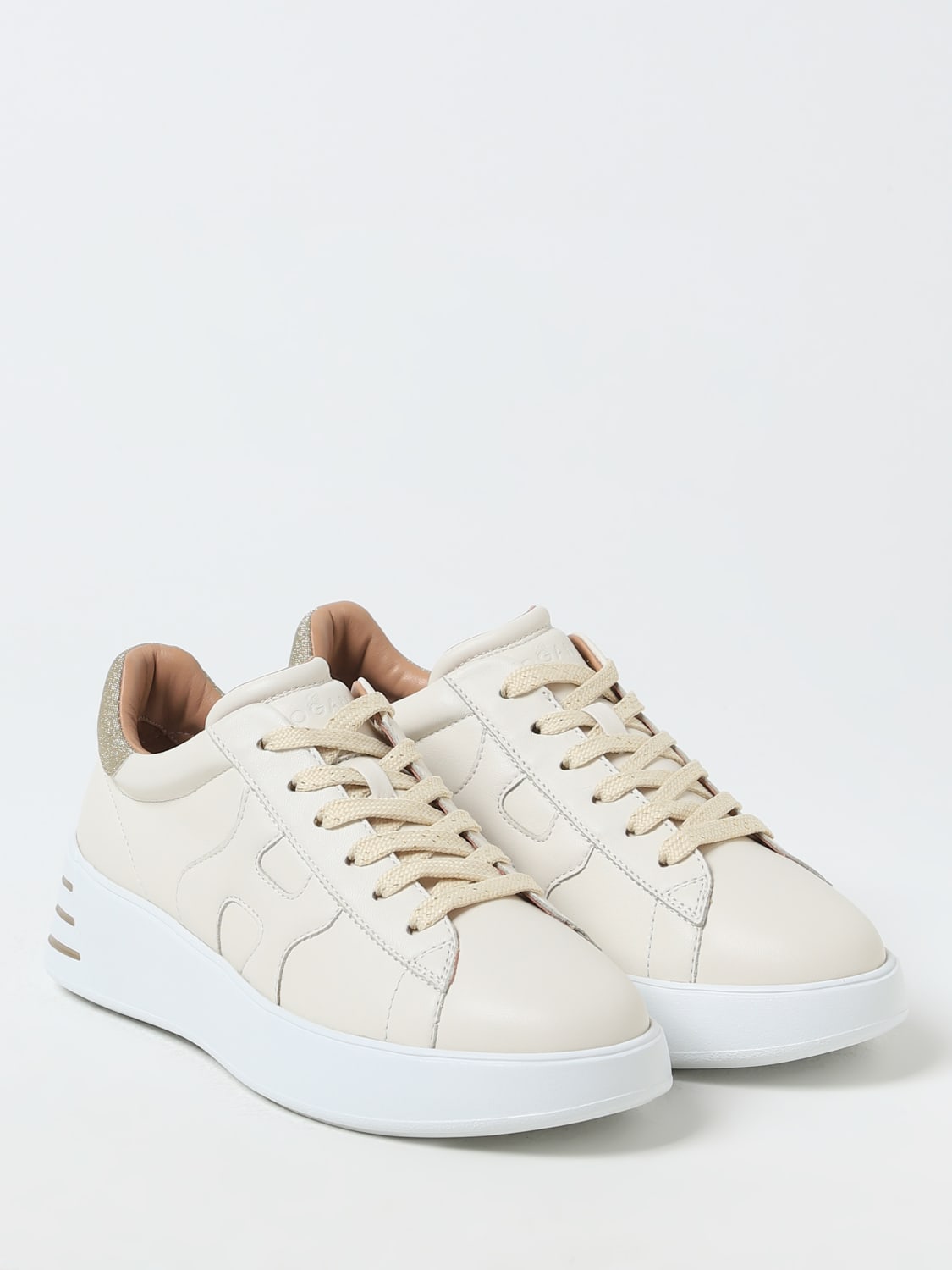 HOGAN SNEAKERS: Sneakers woman Hogan, Beige - Img 2