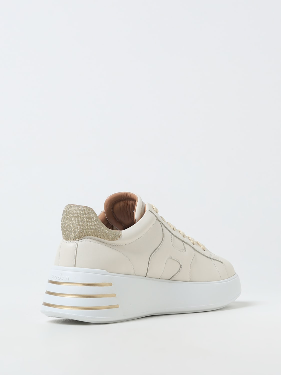 HOGAN SNEAKERS: Sneakers woman Hogan, Beige - Img 3