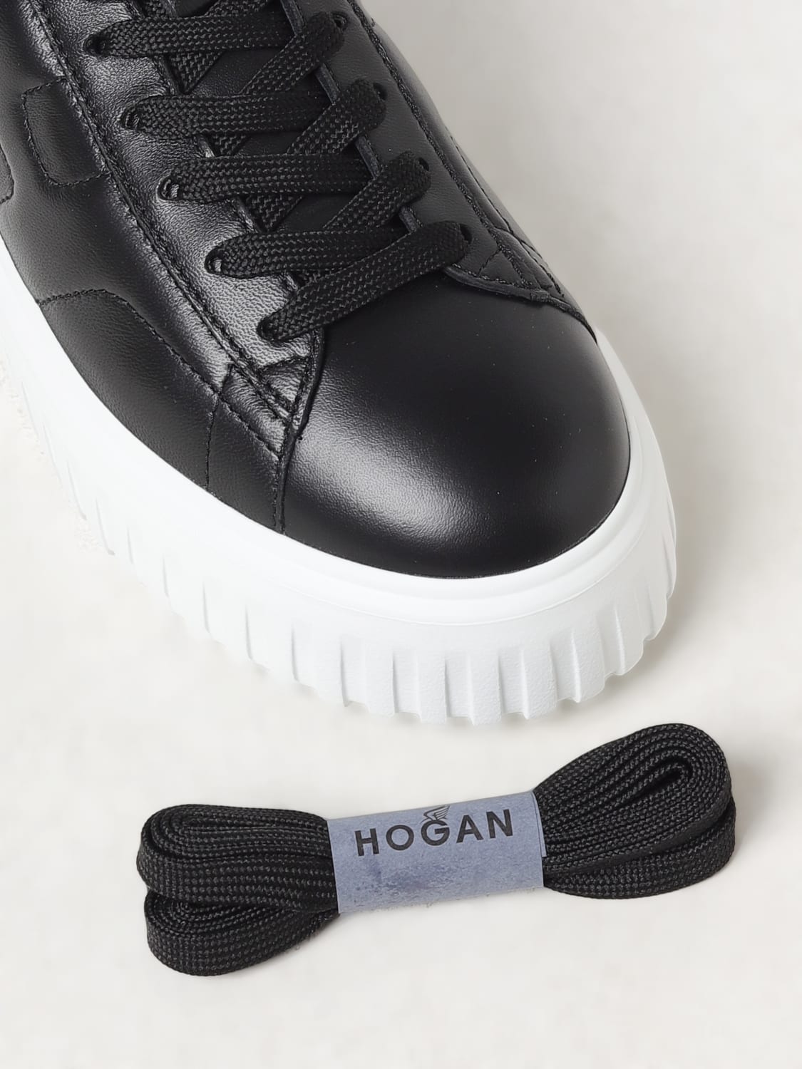 HOGAN SNEAKERS: Sneakers woman Hogan, Black - Img 4