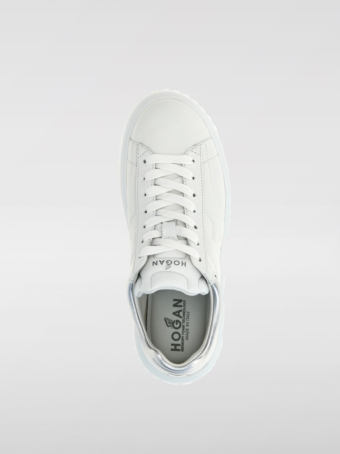 HOGAN SNEAKERS: Sneakers Hogan in pelle , Bianco - Img 3