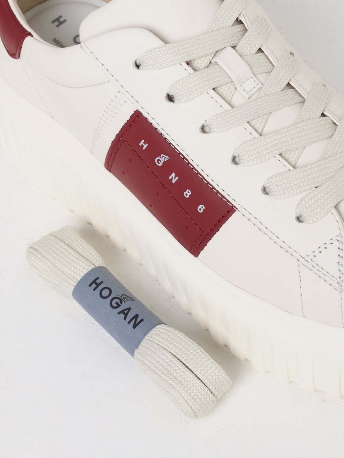 スニーカー HOGAN Woman Sneakers White HXW6450FK50Q44 0001 Hogan Outlet: Sneakers woman - White 1 | Hogan sneakers