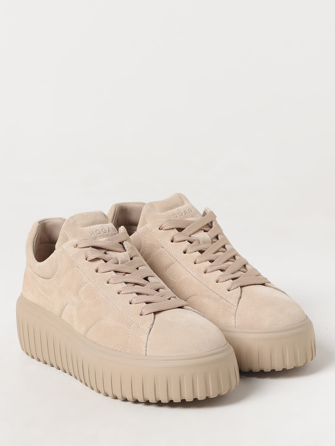 HOGAN SNEAKERS: Sneakers woman Hogan, Beige - Img 2