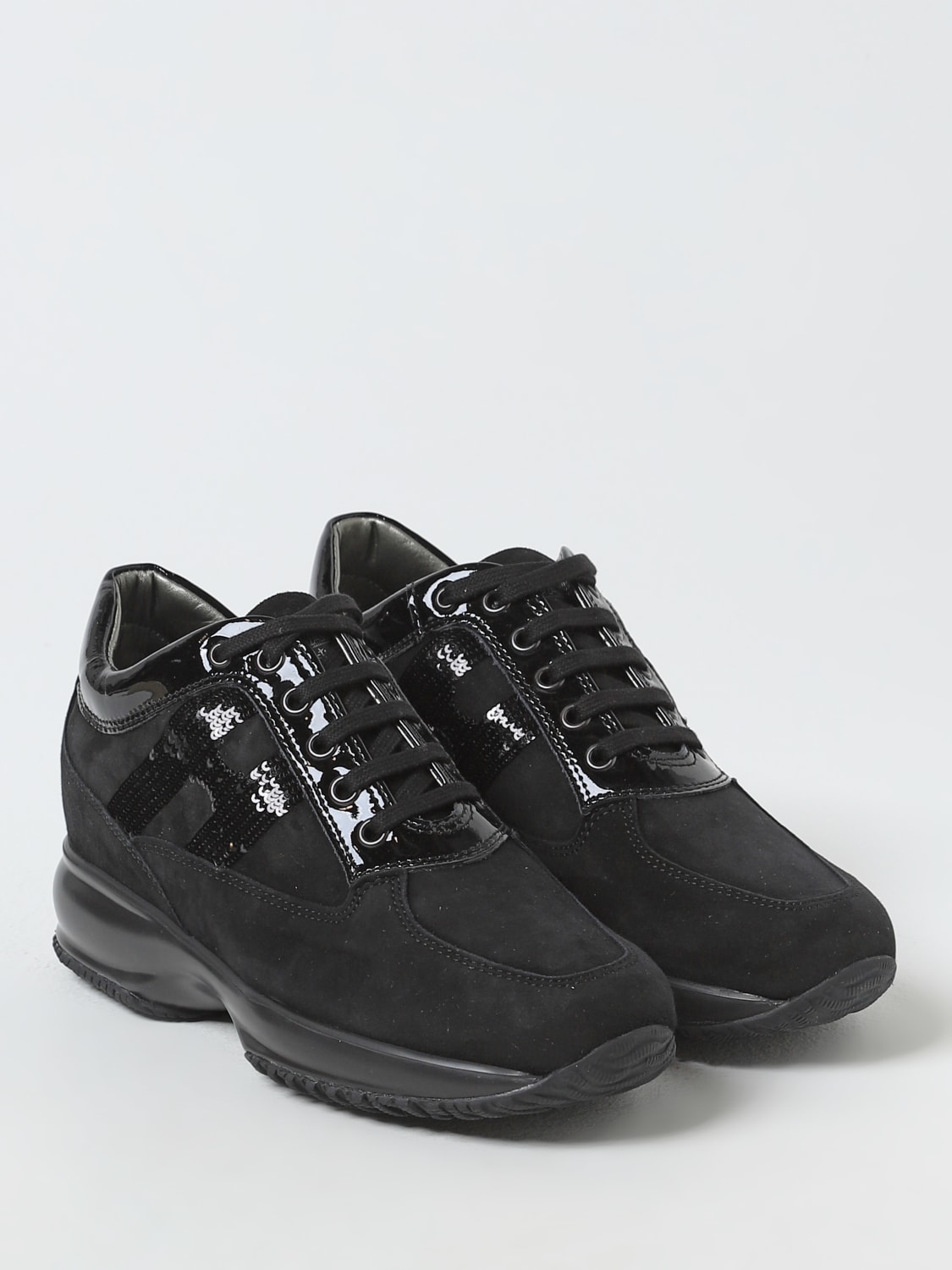 HOGAN SNEAKERS: Schuhe damen Hogan, Schwarz - Img 2