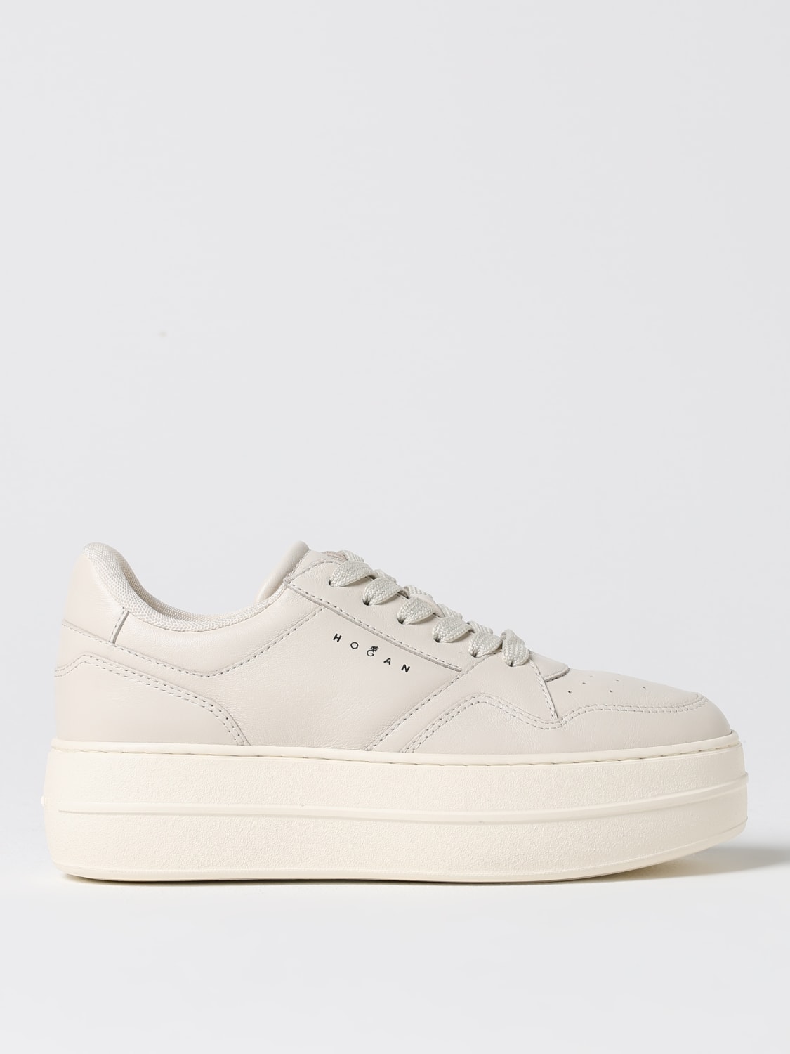 HOGAN SNEAKERS: Sneakers Hogan in pelle , Avorio - Img 1