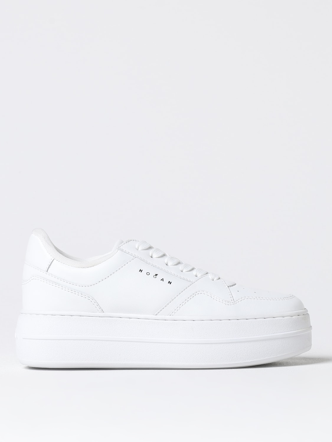 HOGAN SNEAKERS: Sneakers Hogan in pelle , Bianco 1 - Img 1