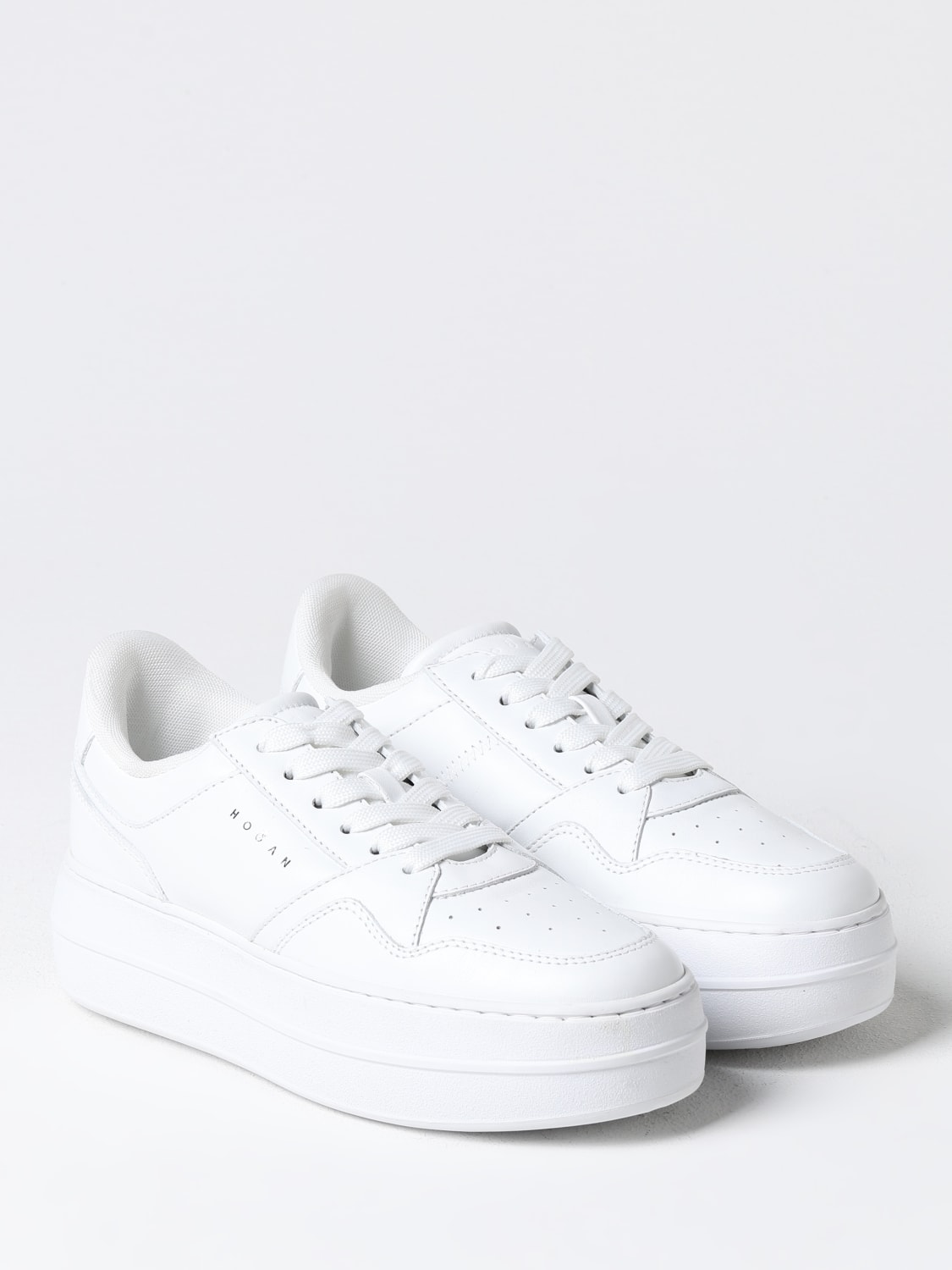 HOGAN SNEAKERS: Sneakers Hogan in pelle , Bianco 1 - Img 2