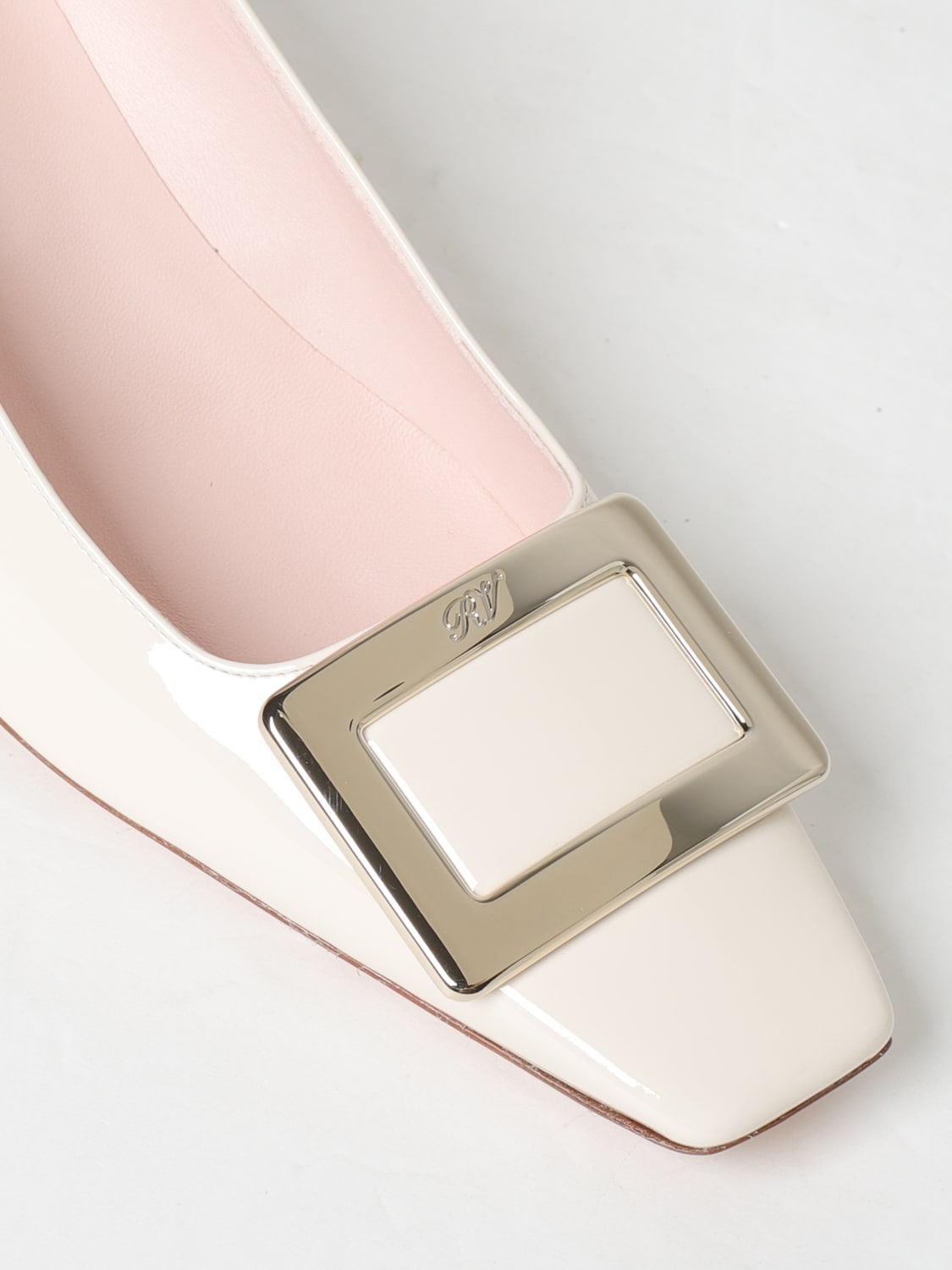 ROGER VIVIER PUMP: Shoes woman Roger Vivier, White - Img 4