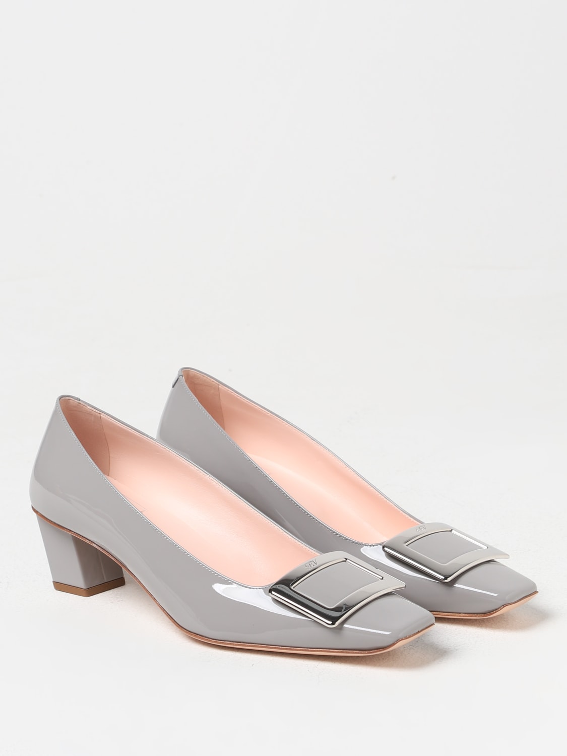 ROGER VIVIER HIGH HEEL SHOES: Shoes woman Roger Vivier, Grey - Img 2