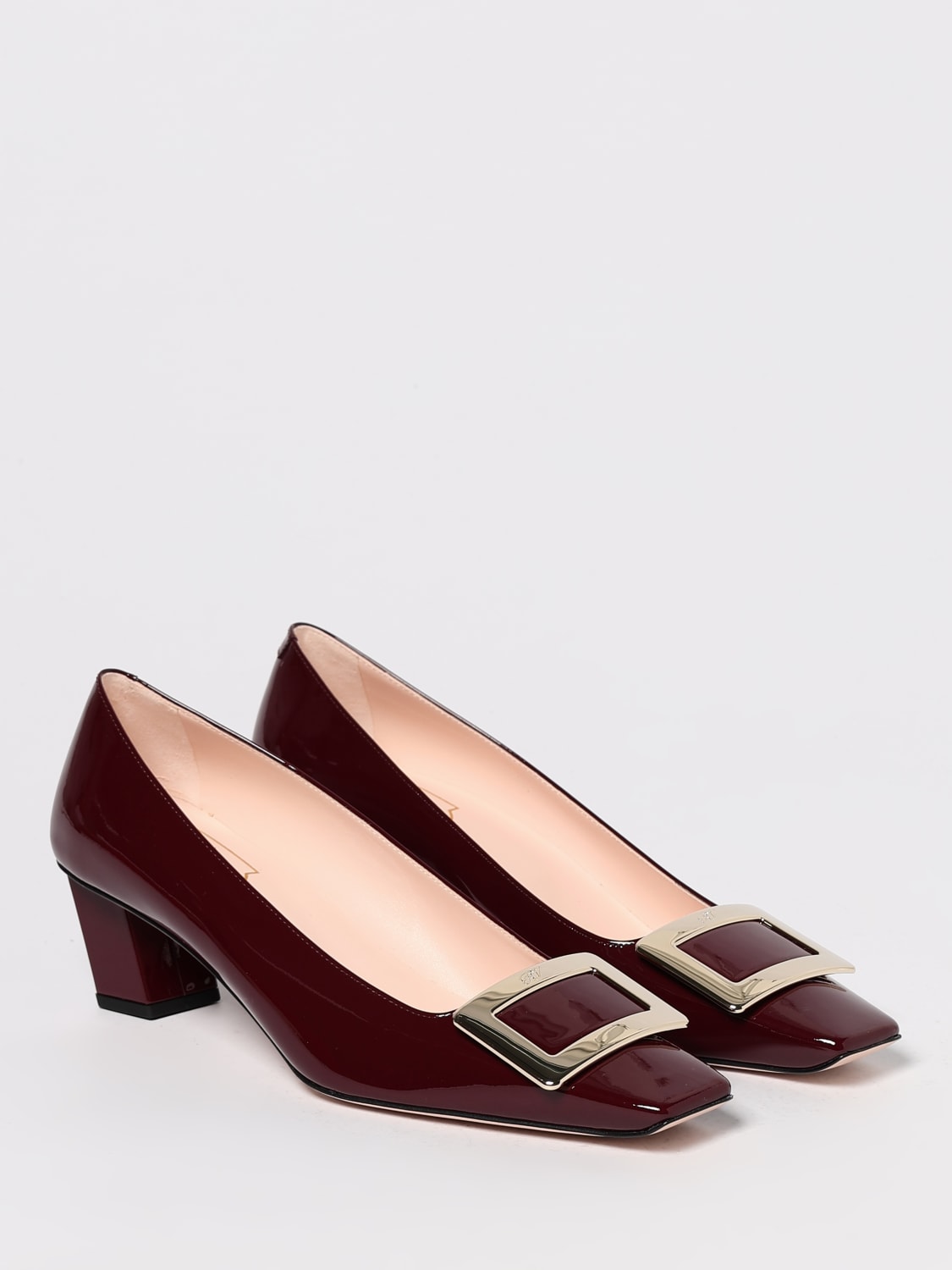 ROGER VIVIER PUMP: Shoes woman Roger Vivier, Burgundy - Img 2