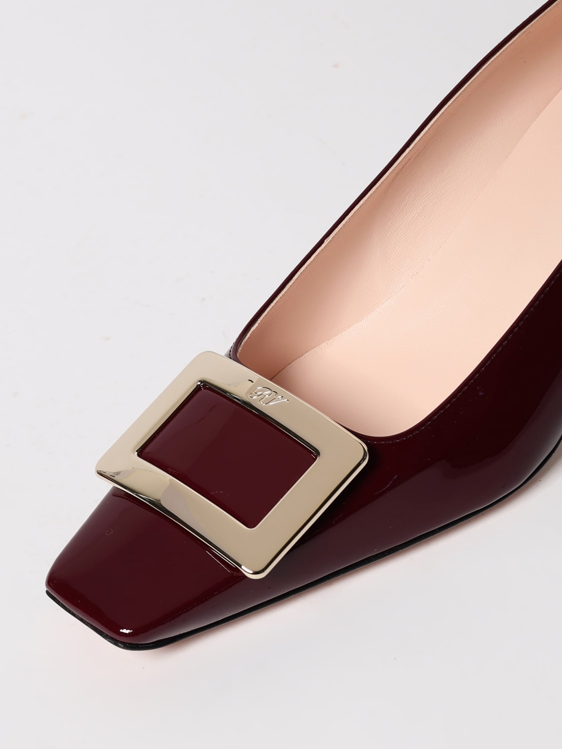 ROGER VIVIER PUMP: Shoes woman Roger Vivier, Burgundy - Img 4