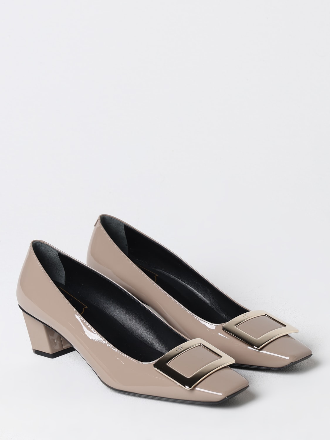 ROGER VIVIER HIGH HEEL SHOES: Shoes woman Roger Vivier, Dove Grey - Img 2