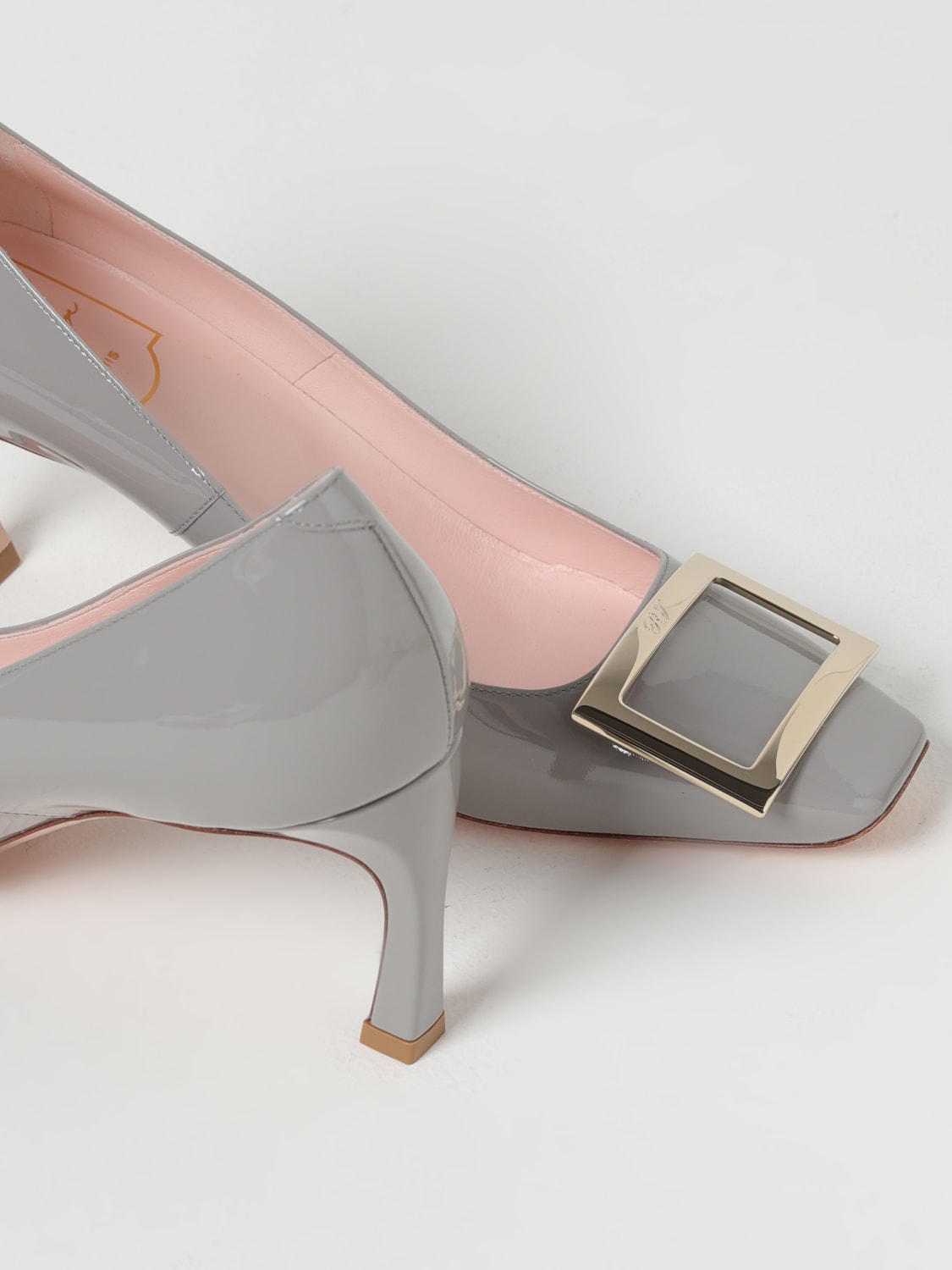 ROGER VIVIER PUMPS: Shoes woman Roger Vivier, Grey - Img 4