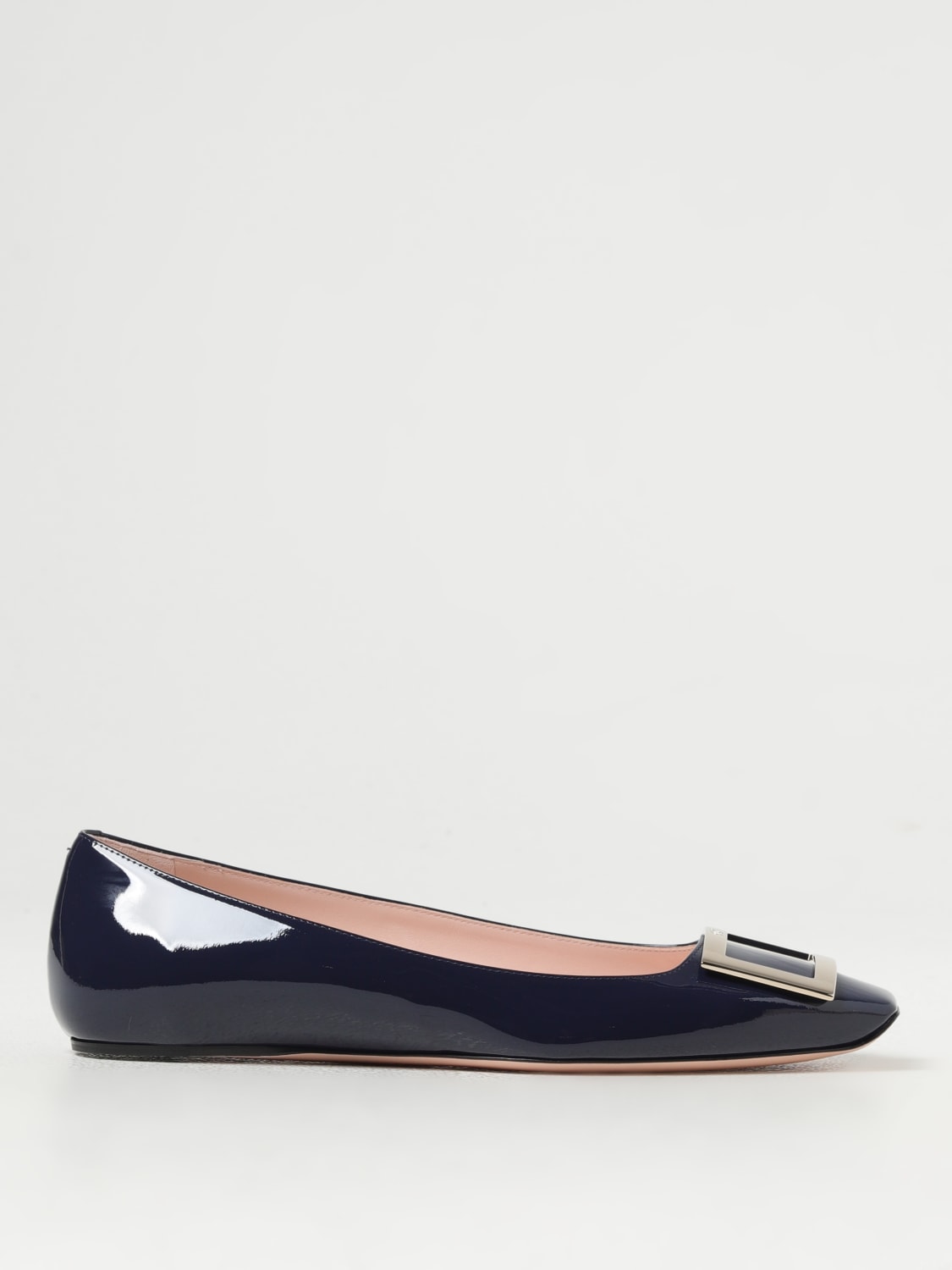 ROGER VIVIER BALLERINES: Chaussures femme Roger Vivier, Bleu Marine - Img 1