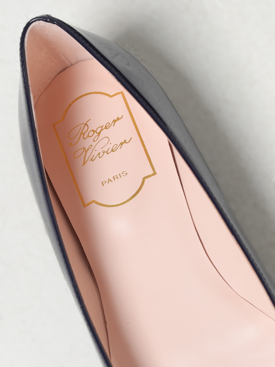 ROGER VIVIER 芭蕾平底鞋: 鞋 女士 Roger Vivier, 海军蓝 - Img 4