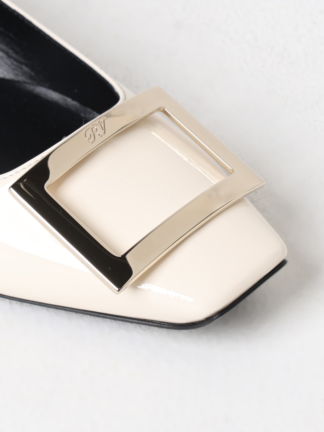 ROGER VIVIER MANOLETINAS: Zapatos mujer Roger Vivier, Nata - Img 4