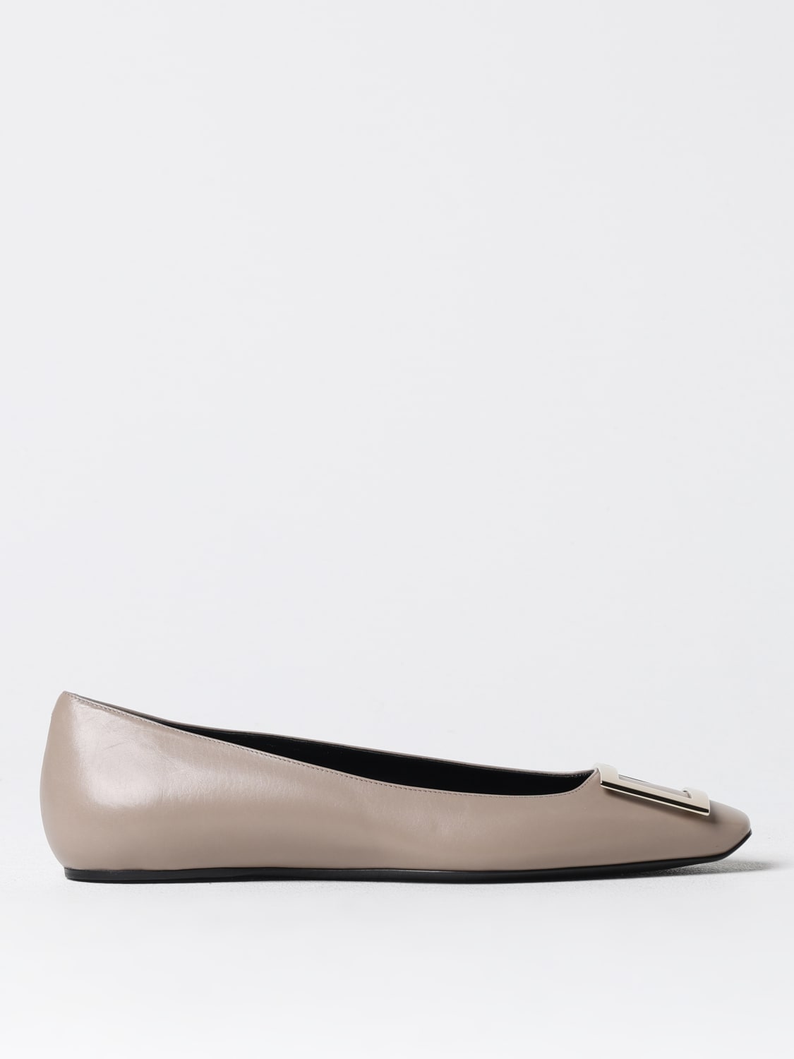 ROGER VIVIER BALLERINES: Chaussures femme Roger Vivier, Taupe - Img 1