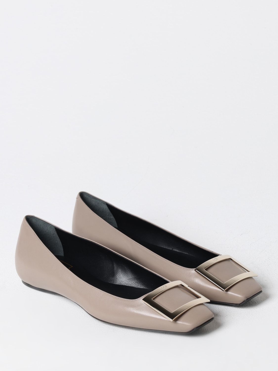 ROGER VIVIER BALLERINES: Chaussures femme Roger Vivier, Taupe - Img 2