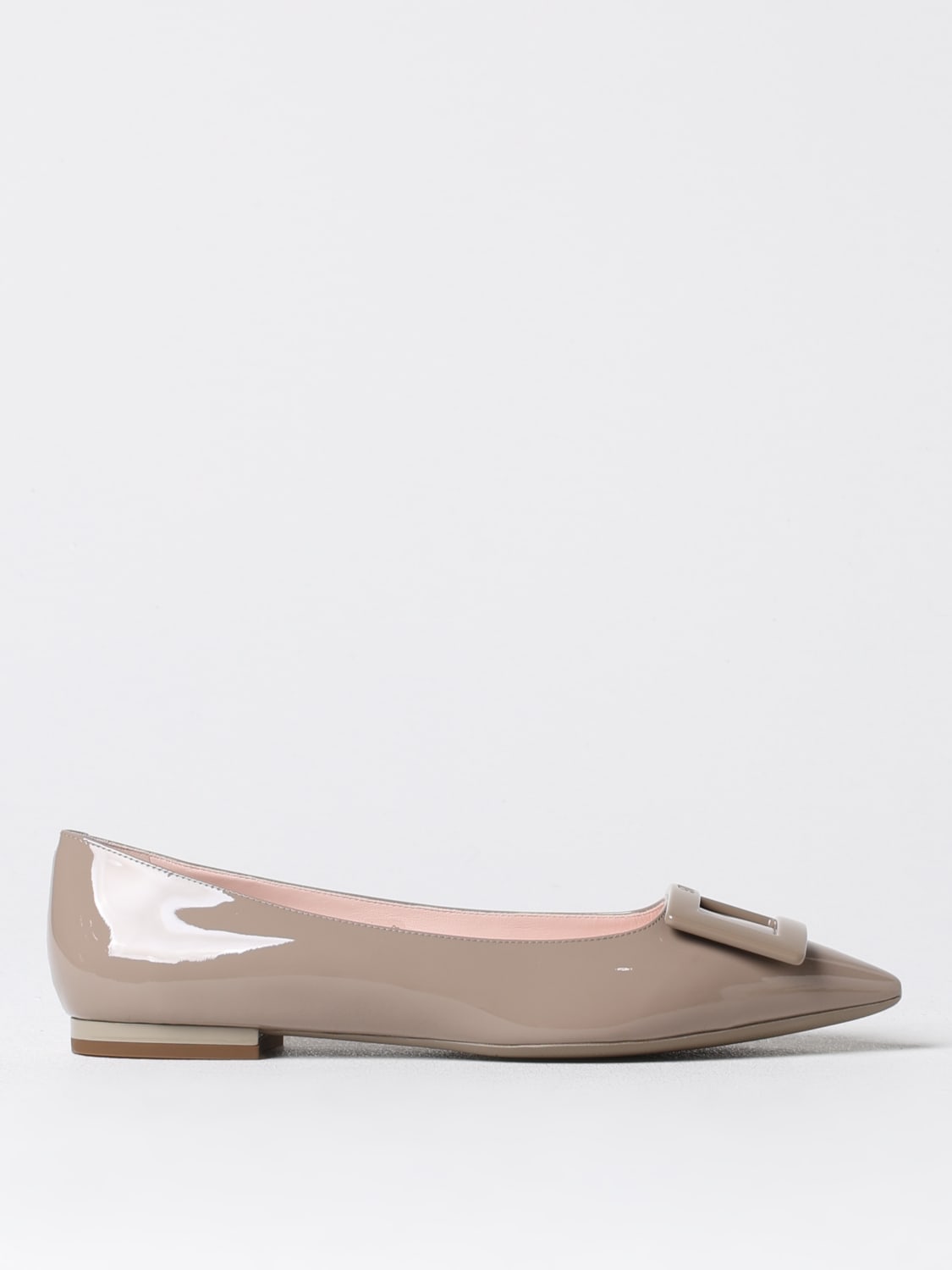 ROGER VIVIER BALLET FLATS: Shoes woman Roger Vivier, Dove Grey - Img 1