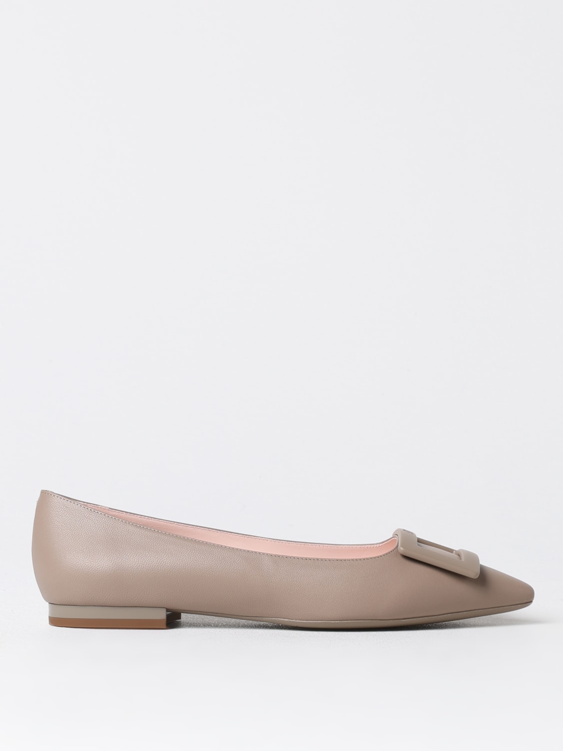 ROGER VIVIER BALLET FLATS: Shoes woman Roger Vivier, Dove Grey - Img 1