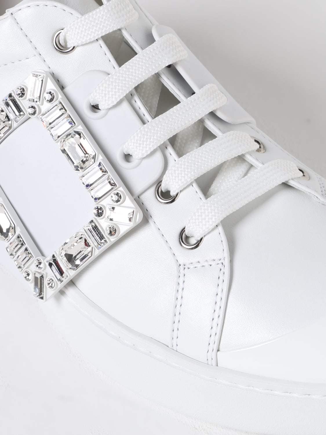 ROGER VIVIER ZAPATILLAS: Zapatillas mujer Roger Vivier, Blanco - Img 4