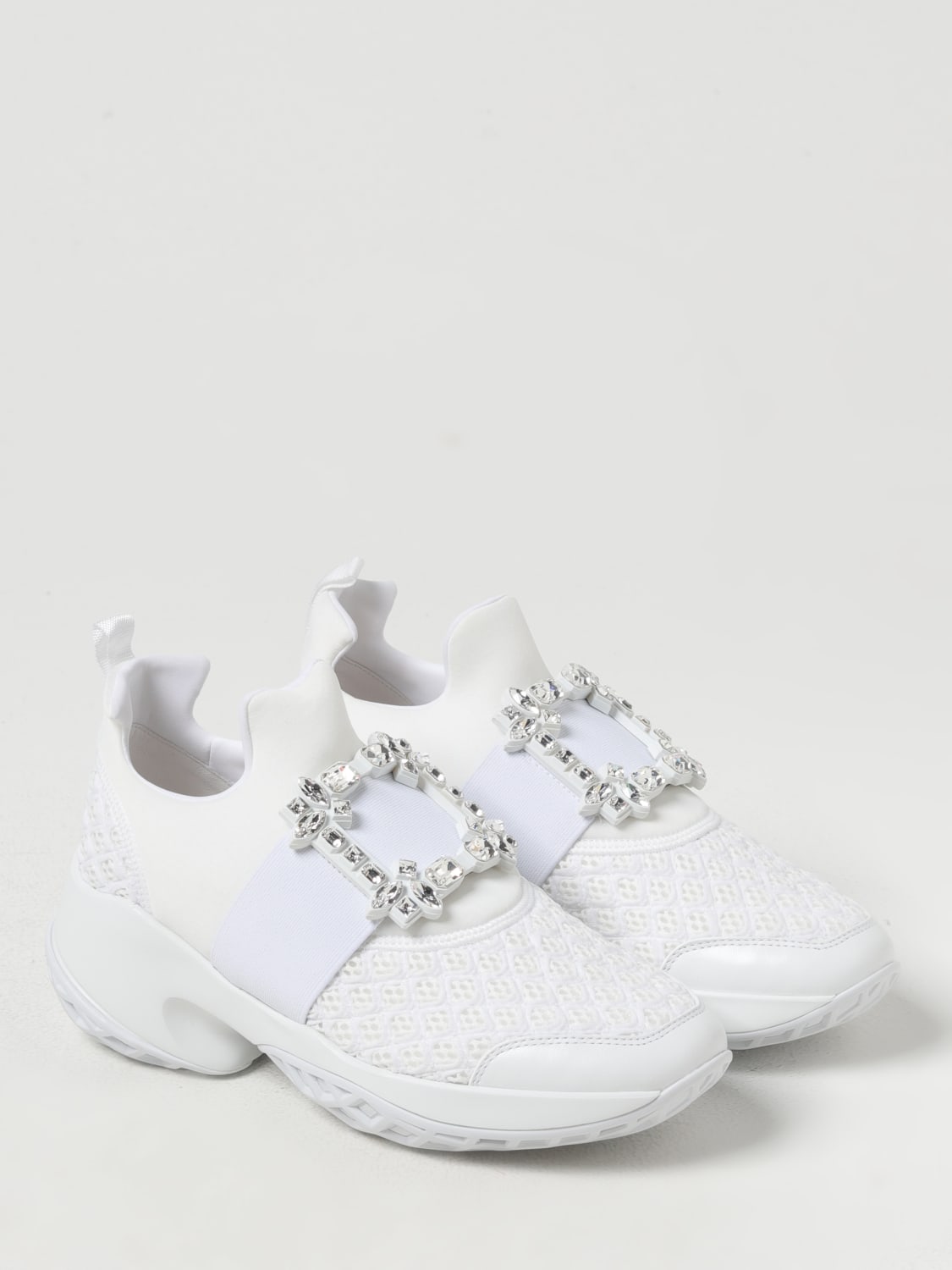 ROGER VIVIER SNEAKERS: Sneakers woman Roger Vivier, White - Img 2