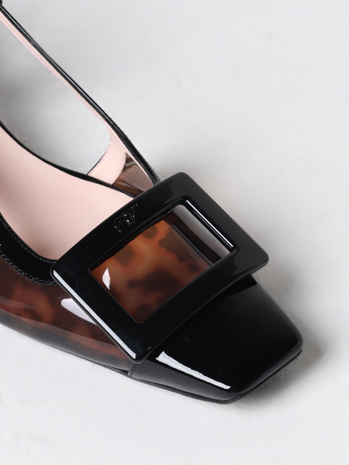 ROGER VIVIER HIGH HEEL SHOES: Shoes woman Roger Vivier, Brown - Img 4