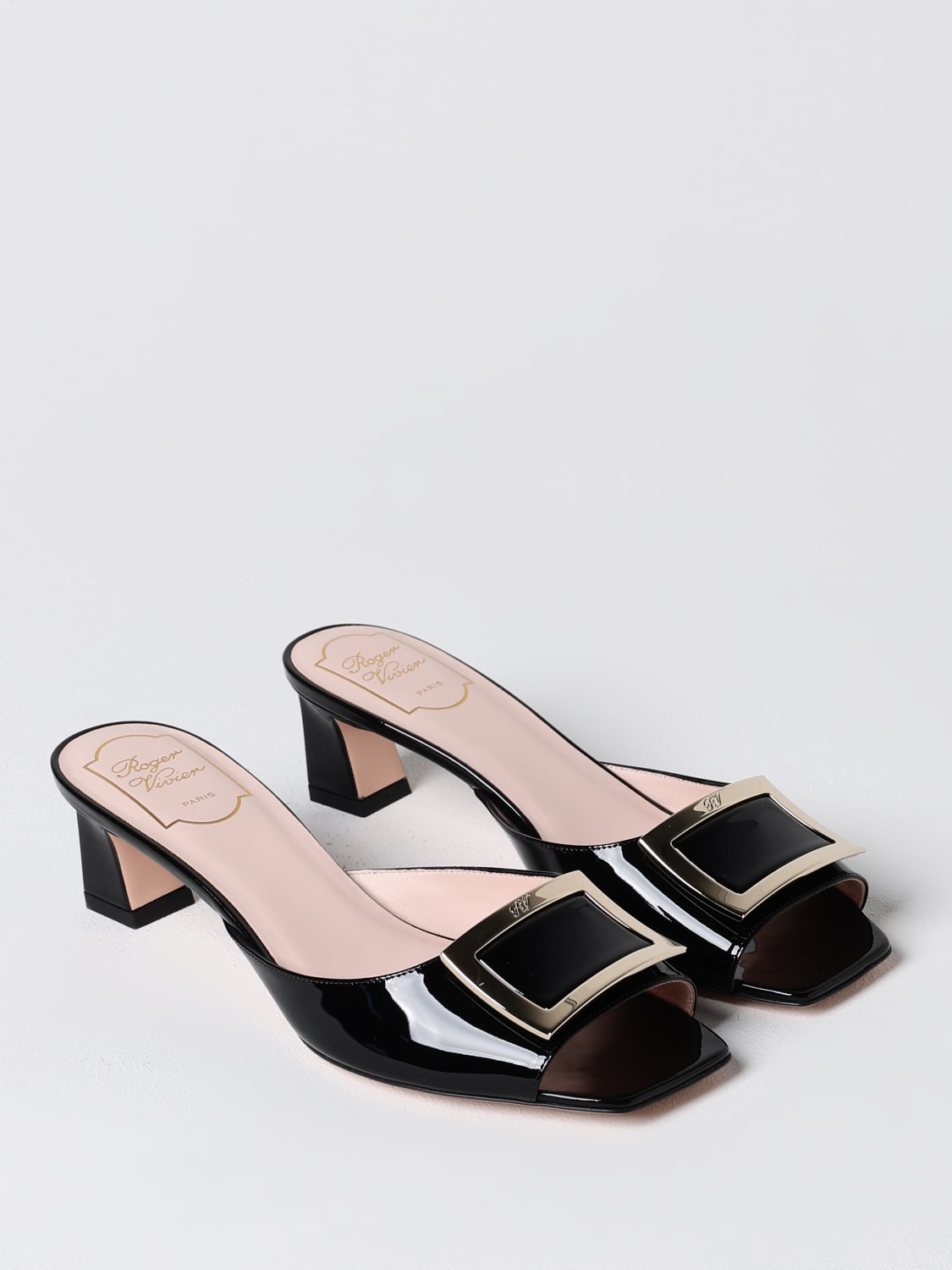 ROGER VIVIER HEELED SANDALS: Shoes woman Roger Vivier, Black - Img 2