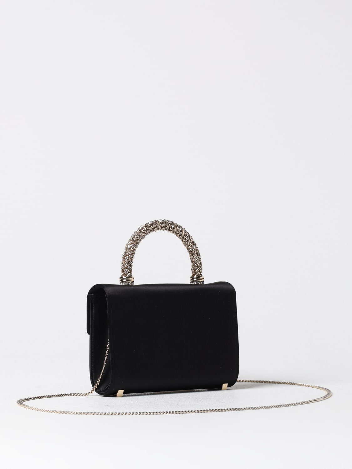 ROGER VIVIER MINI BAG: Shoulder bag woman Roger Vivier, Black - Img 2