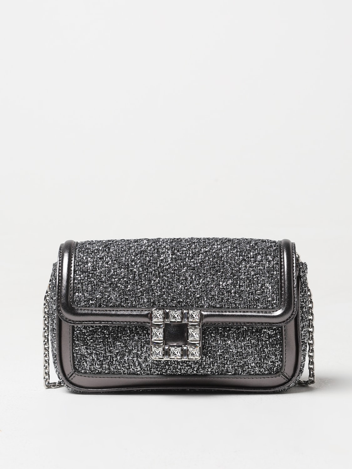 ROGER VIVIER MINI-TASCHE: Schultertasche damen Roger Vivier, Silber - Img 1