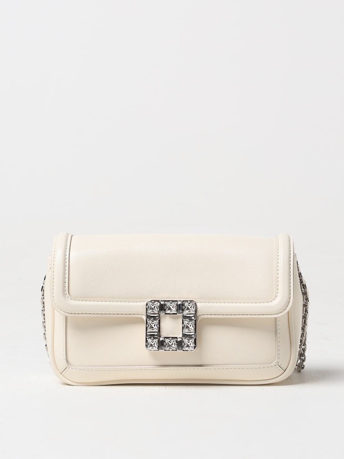 ROGER VIVIER MINI-TASCHE: Schultertasche damen Roger Vivier, Yellow Cream - Img 1