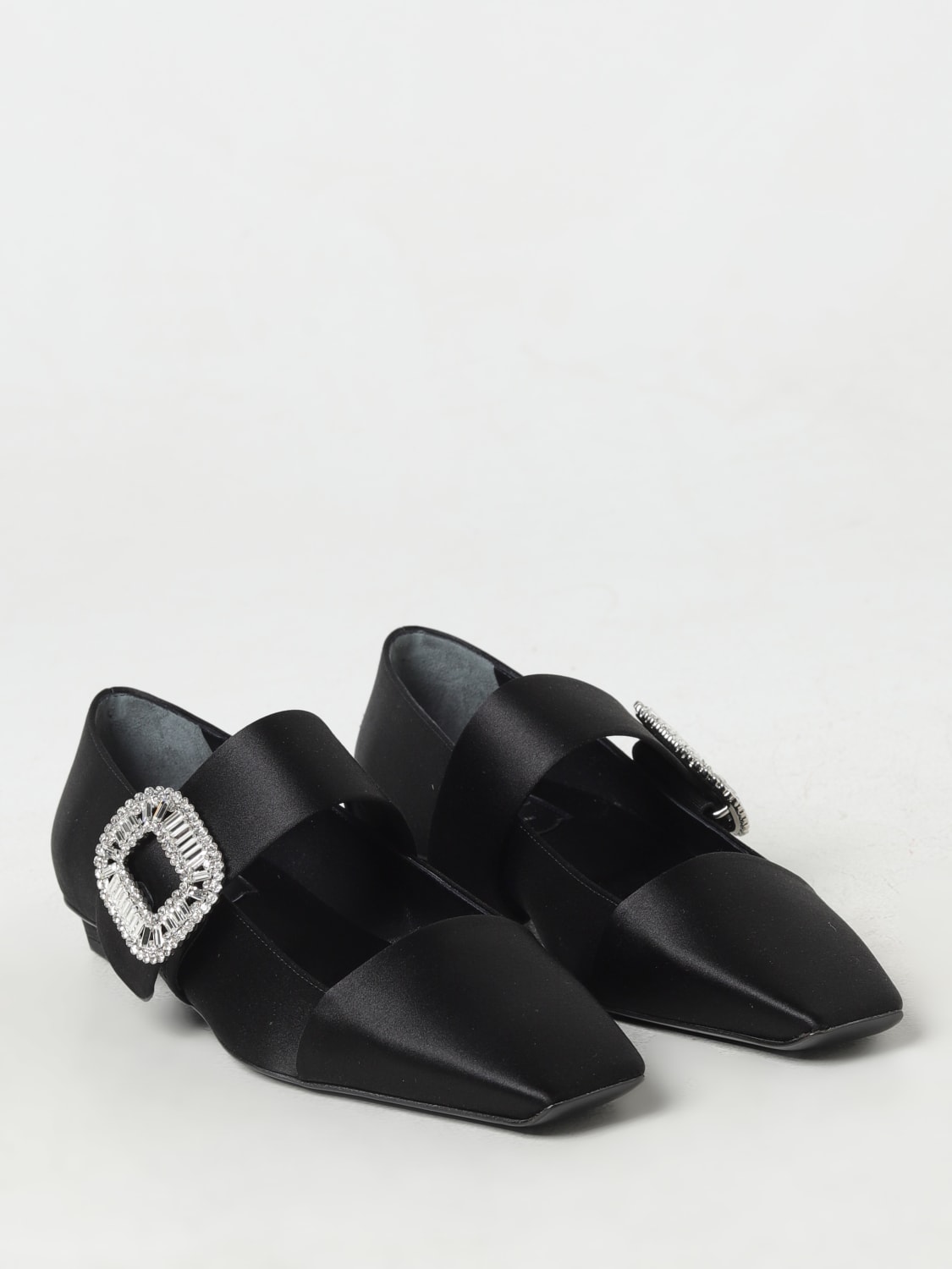 ROGER VIVIER BALLET FLATS: Shoes woman Roger Vivier, Black - Img 2