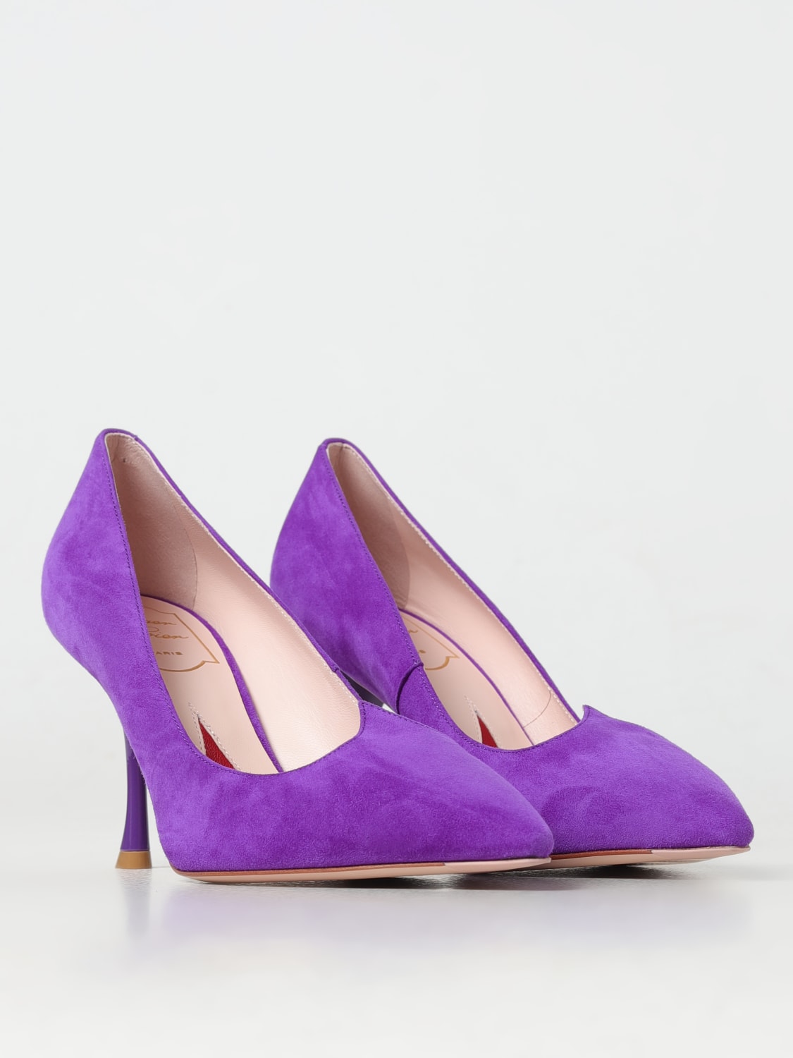 ROGER VIVIER PUMPS: Shoes woman Roger Vivier, Violet - Img 2