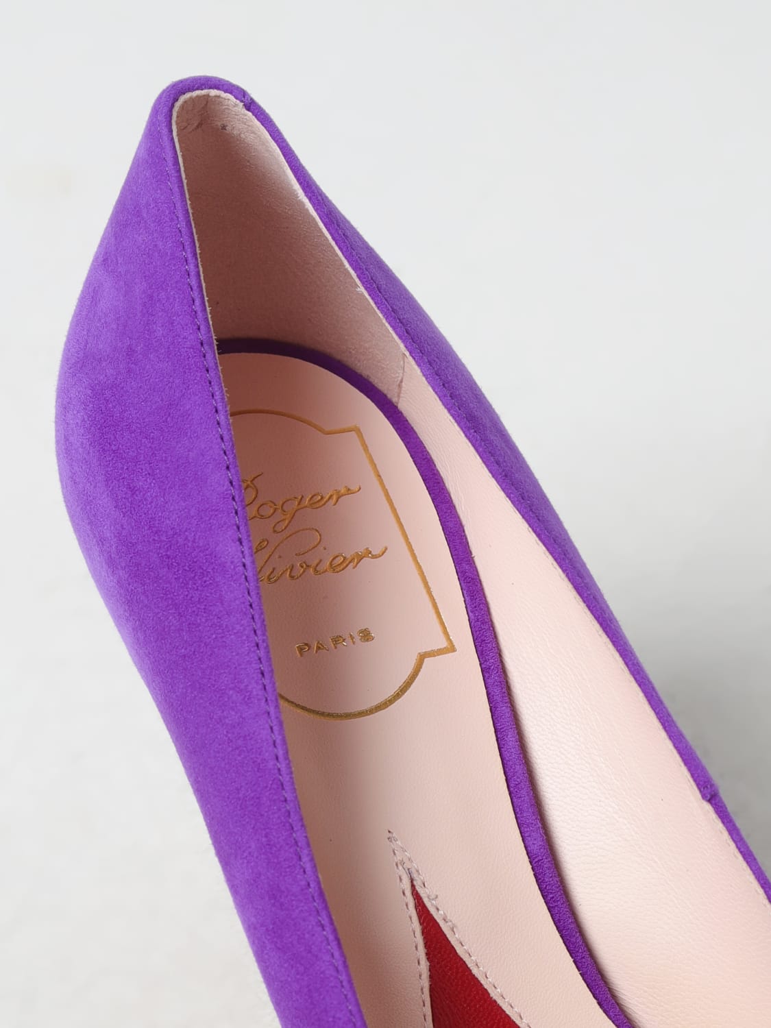 ROGER VIVIER PUMPS: Shoes woman Roger Vivier, Violet - Img 4