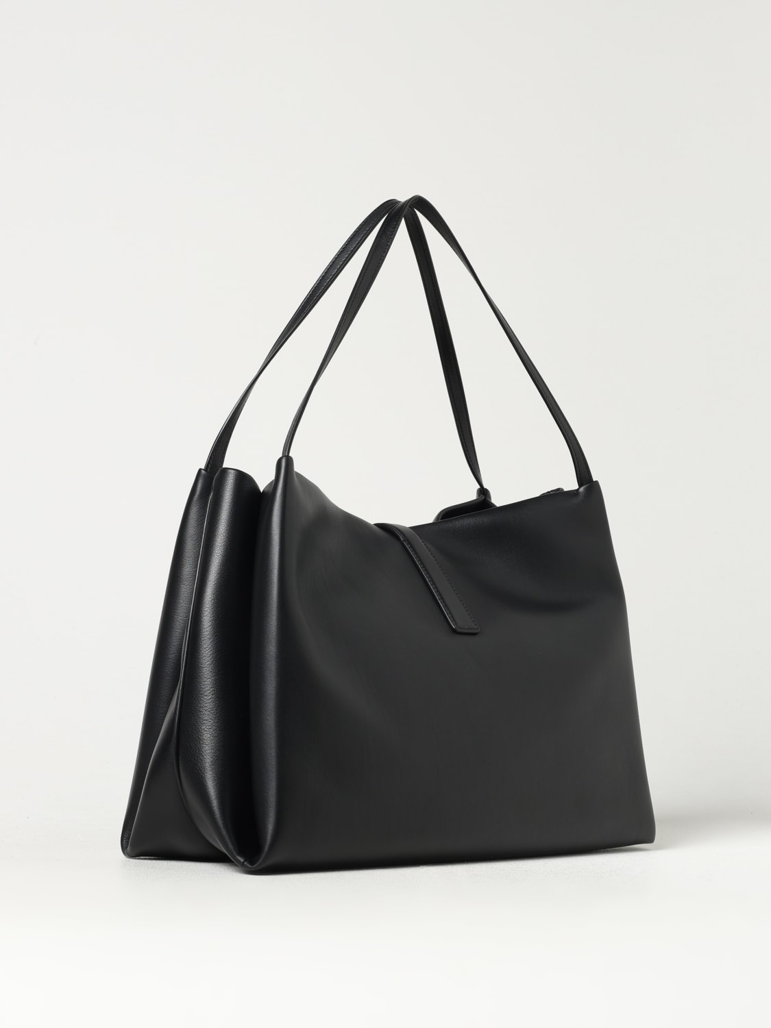 FERRAGAMO TRAGETASCHE: Schultertasche damen Ferragamo, Schwarz - Img 3