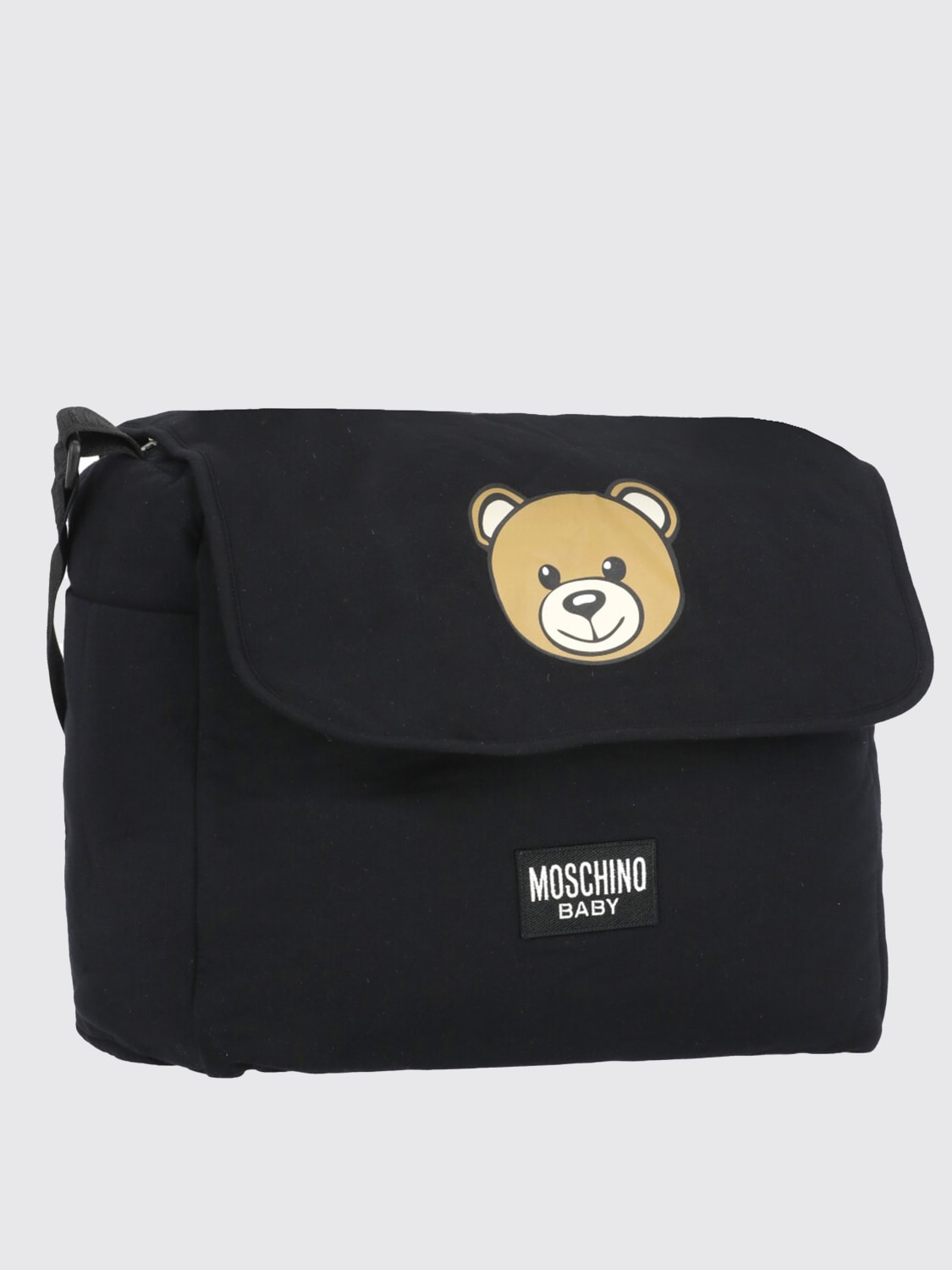 MOSCHINO BLANKET SET: Bag kids Moschino, Black - Img 2