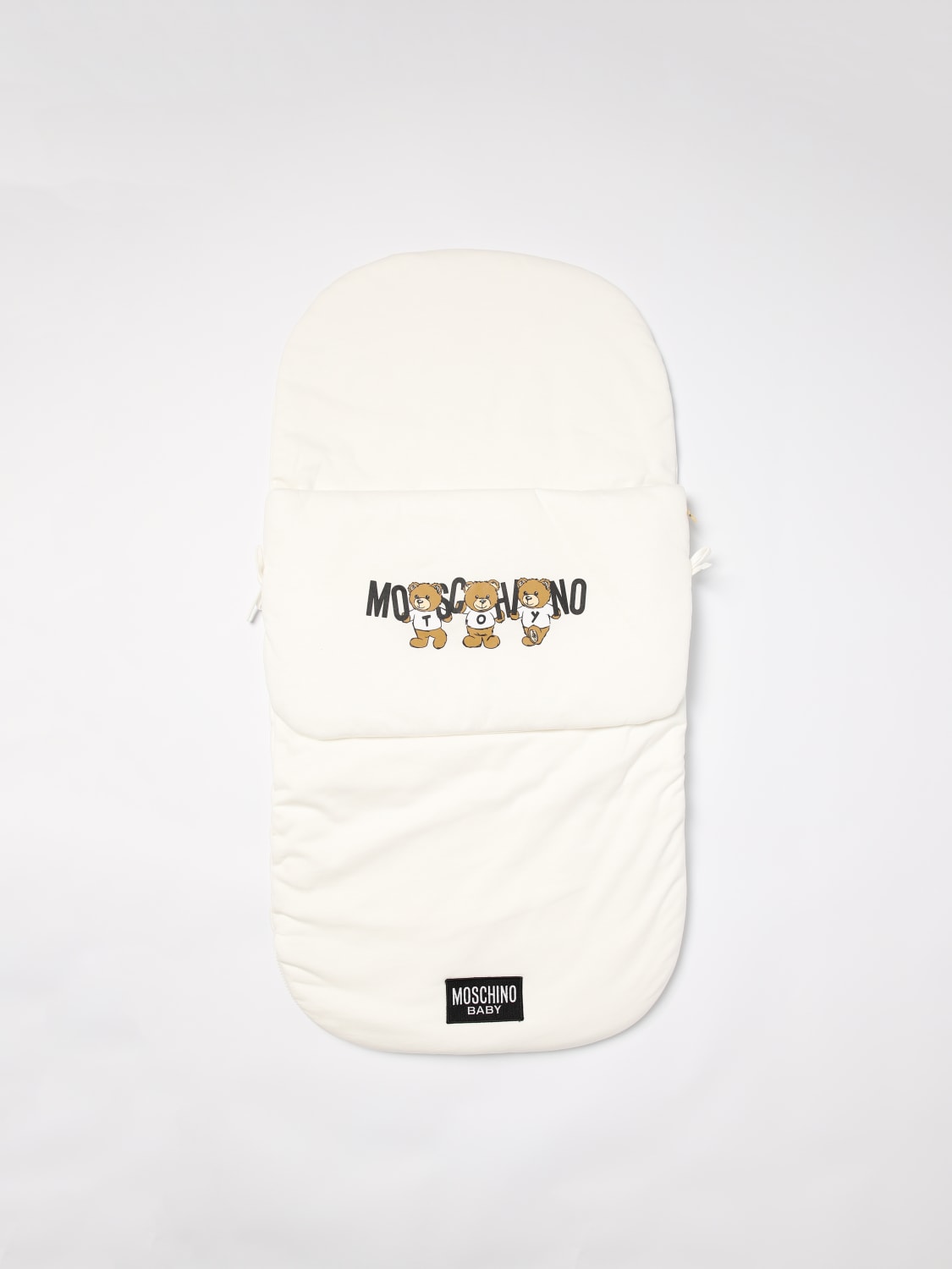 MOSCHINO BEDCOVERS AND BLANKETS: Bedcovers and blankets lifestyle Moschino, Yellow Cream - Img 1